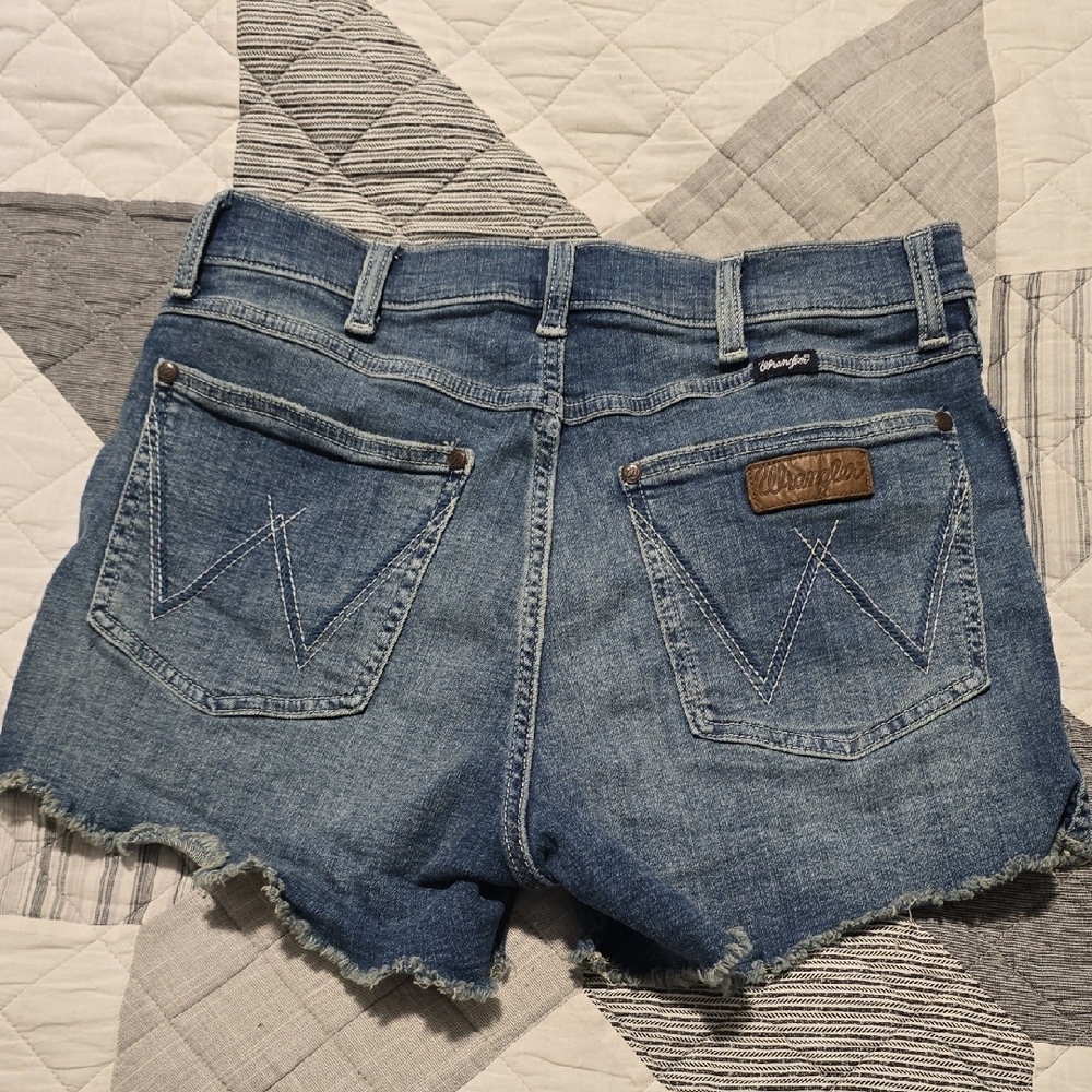 Wrangler Classic Blue Denim Shorts